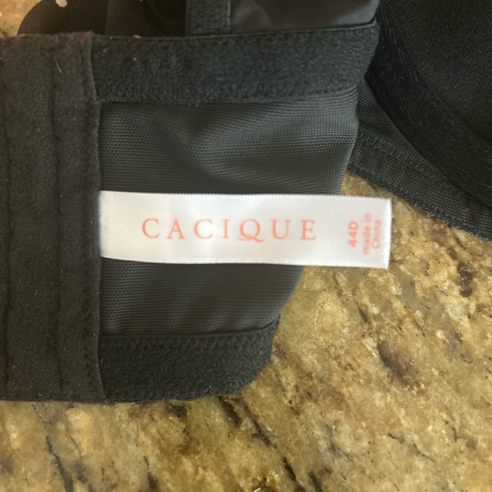 Cacique polka-dot bra 44D - Picture 5 of 8